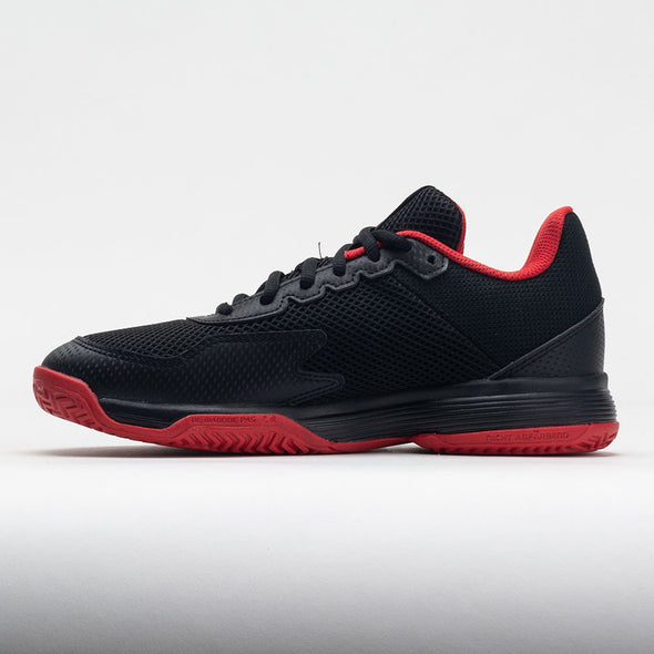 adidas CourtFlash Junior Black/Preloved Blue/Better Scarlet