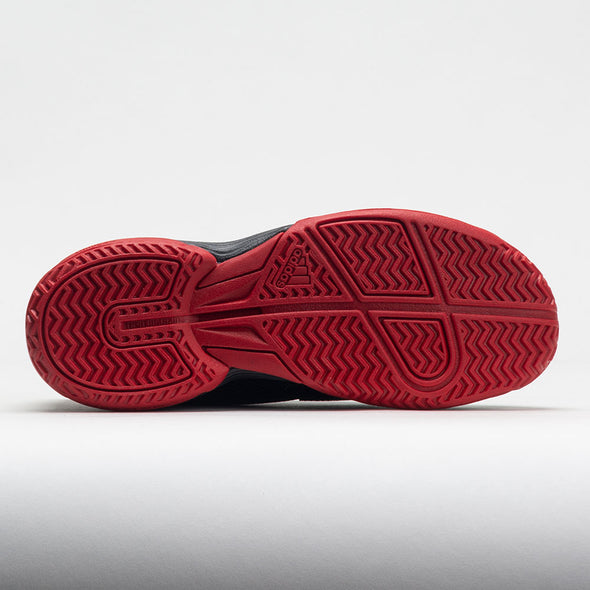 adidas CourtFlash Junior Black/Preloved Blue/Better Scarlet