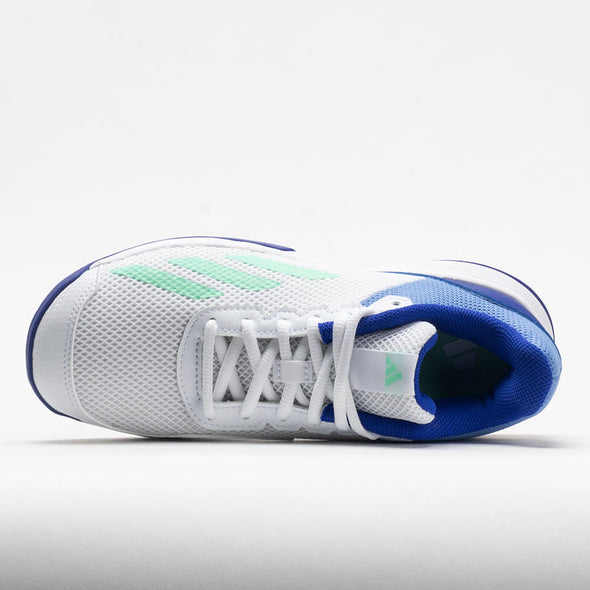 adidas CourtFlash Junior White/Pulse Mint/Lucid Blue