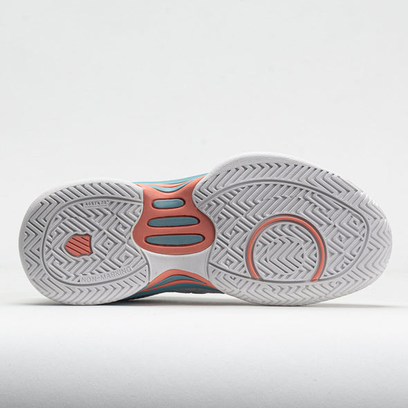 K-Swiss Hypercourt Express 2 Junior Blanc De Blanc/Nile Blue/Desert