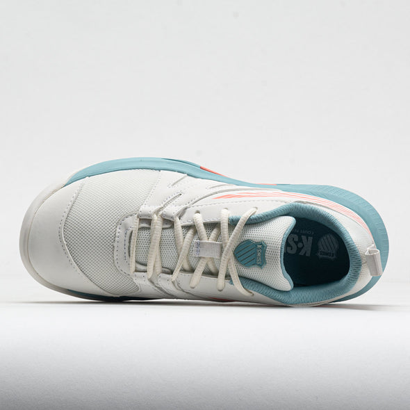 K-Swiss Speedtrac Junior Blanc De Blanc/Blue Nile/Desert Flower