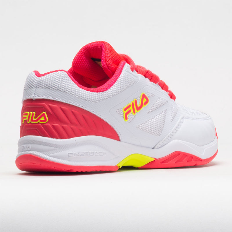 Fila Axilus 2 Energized Junior White/Diva Pink/Safety Yellow