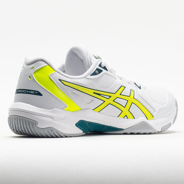ASICS GEL-Rocket 10 Women's White/Safety Yellow