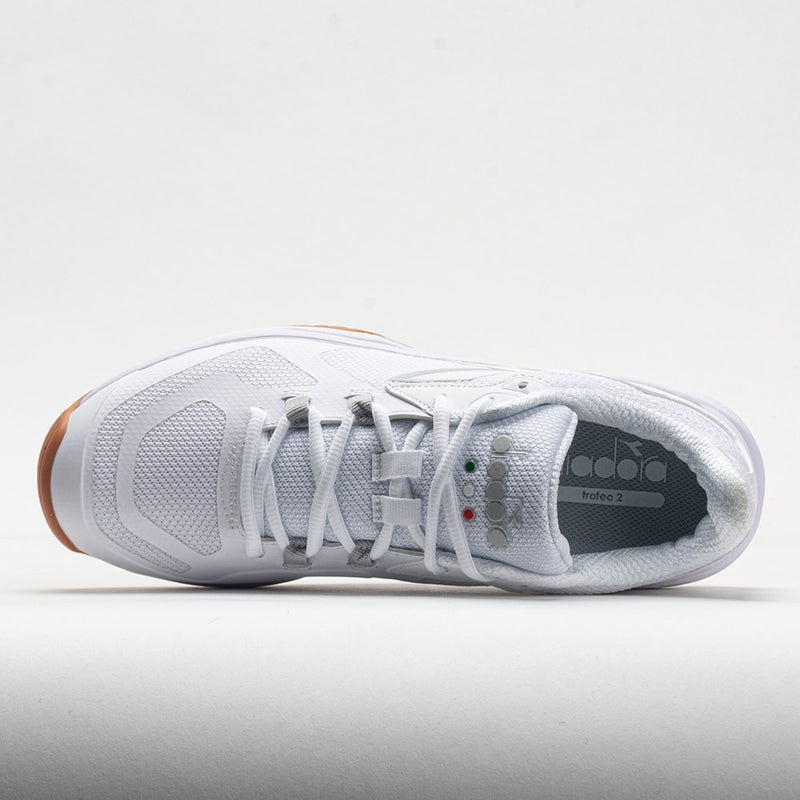 Diadora Trofeo 2 Indoor Men's White/Silver