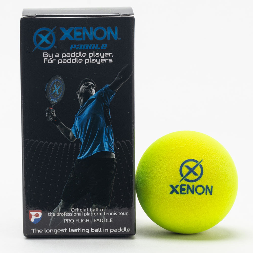 Xenon Paddle Balls 2 per Sleeve, 6 Sleeves