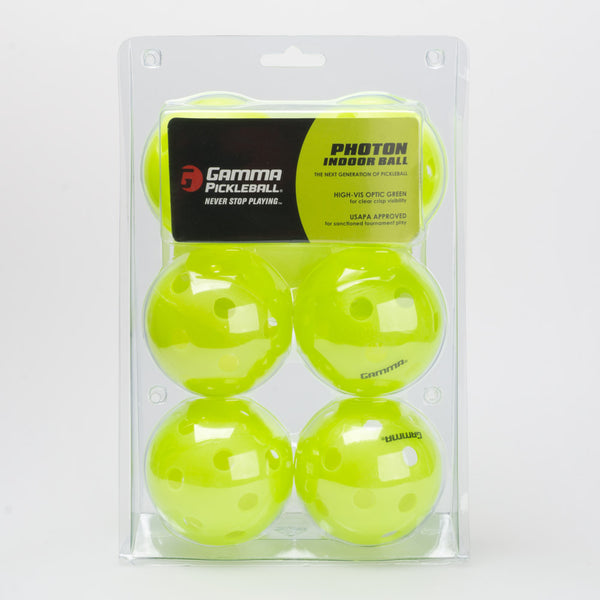 Gamma Photon Indoor Pickleball 6 Pack