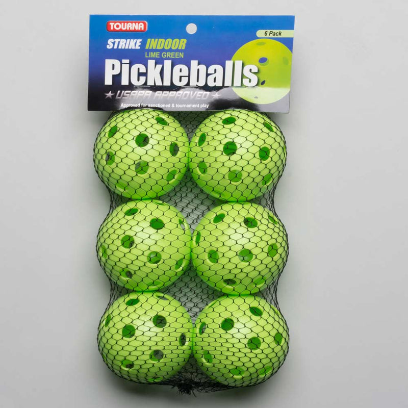 Tourna Strike Indoor Pickleballs 6 Pack