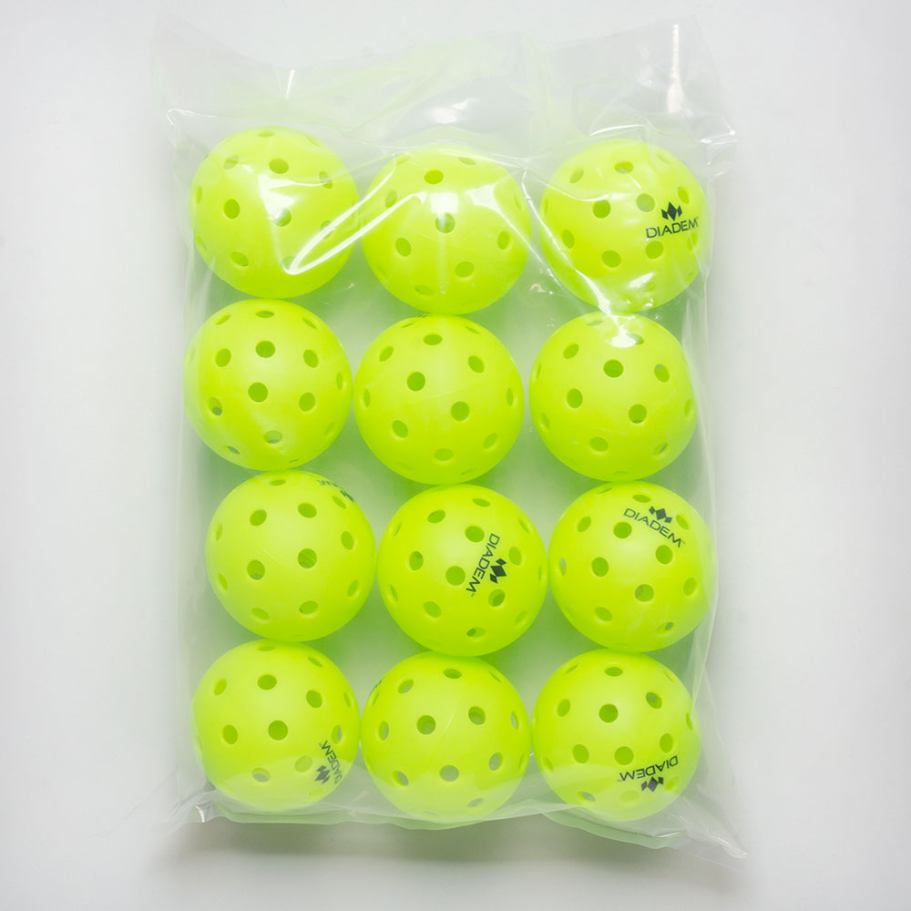 Diadem Premier Pickleball Outdoor Ball 12 Pack