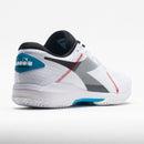 Diadora Trofeo AG Pickleball Men's White/Black/Blue Jewel