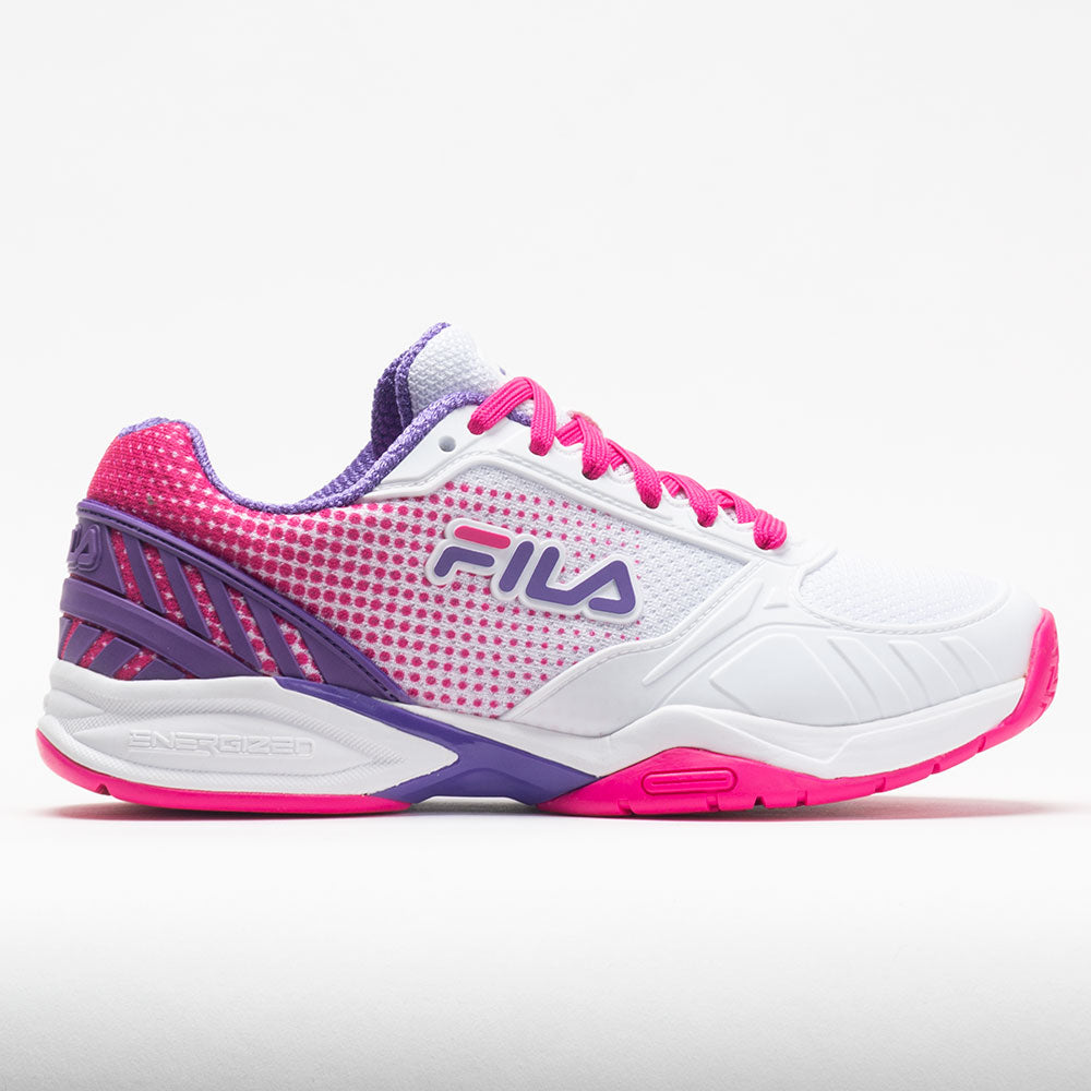 korn materiale krøllet Fila Volley Zone Women's White/Pink Glo/Purple – Holabird Sports