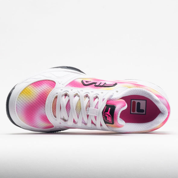 Fila Volley Zone Women's Tie-Dye Print White/Pink/Black