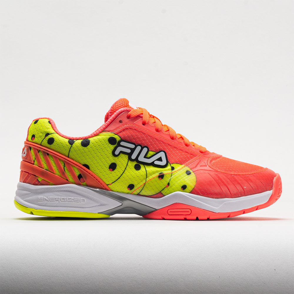erindringer flydende Shah Fila Volley Zone Women's /Fiery Coral/Yellow/Black – Holabird Sports