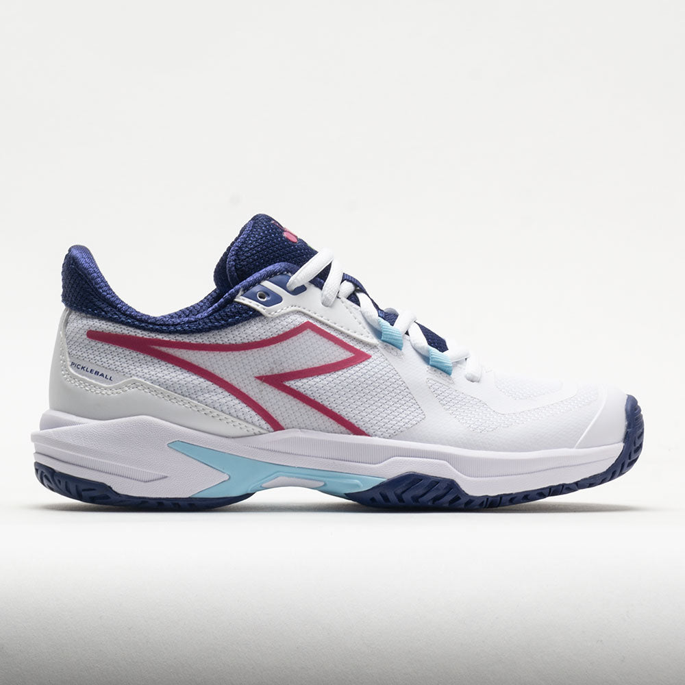 Diadora Trofeo 2 AG Pickleball Women's White/Blueprint/Pink Yarrow