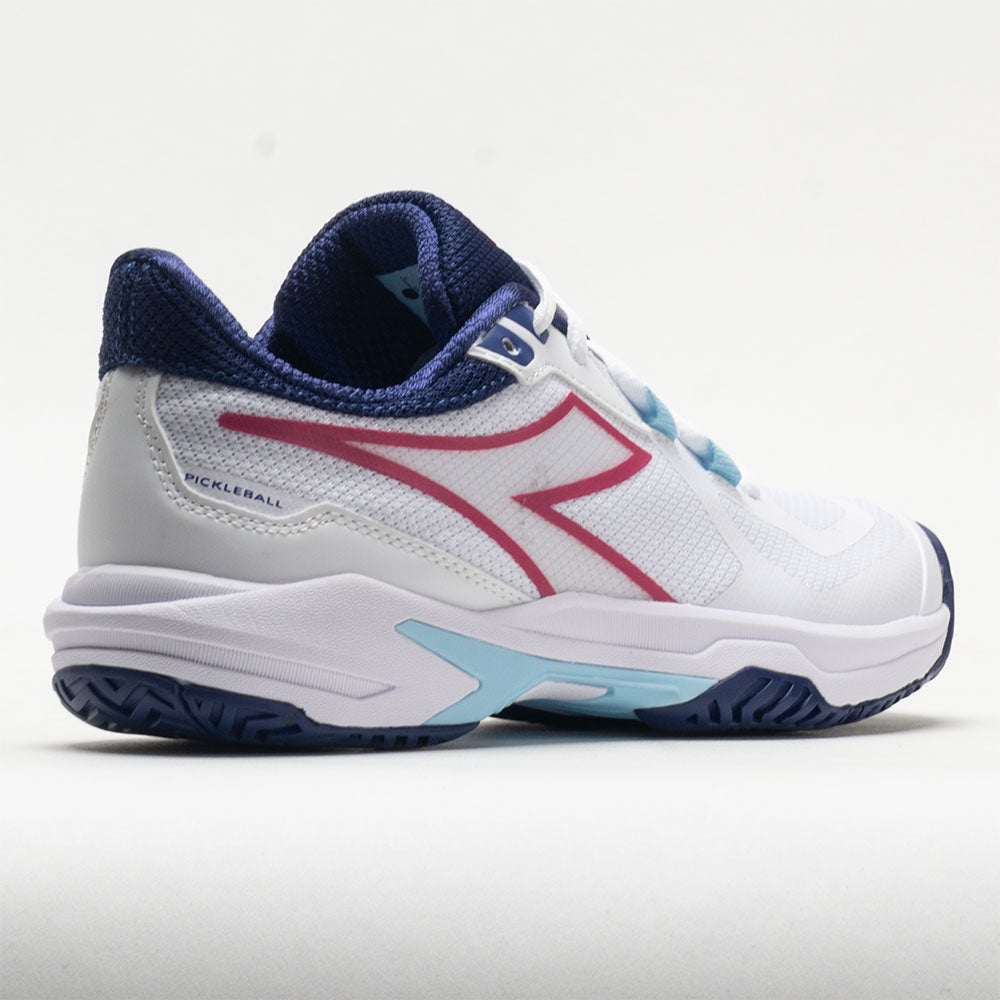 Diadora Trofeo 2 AG Pickleball Women's White/Blueprint/Pink Yarrow