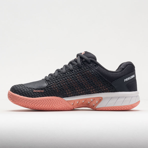 K-Swiss Express Light Pickleball Women's Asphalt/Steel Gray/Peach
