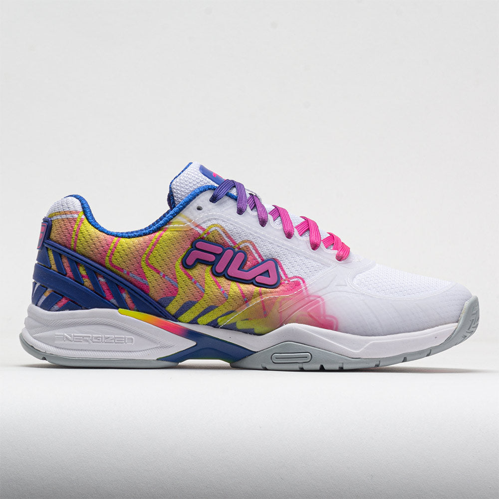 lære gaben Pompeji Fila Volley Zone Women's White/Knockout Pink/Mazarine Blue – Holabird Sports