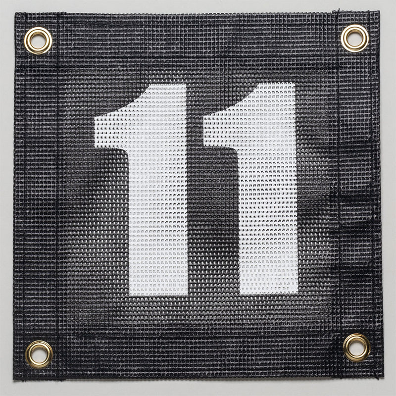 Tennis Court Numbers - Mesh