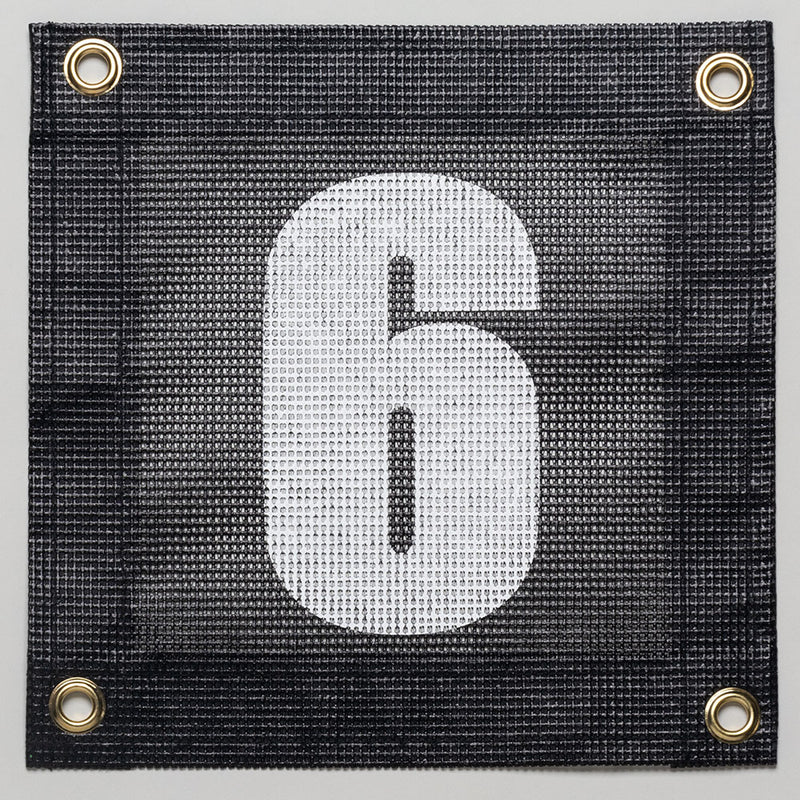 Tennis Court Numbers - Mesh