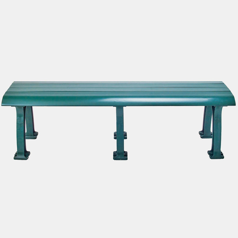 Tourna 5' Polyethelene and PVC Bench - Green