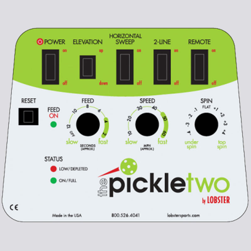 Lobster The Pickle Two Pickleball Machine (Internal Battery)