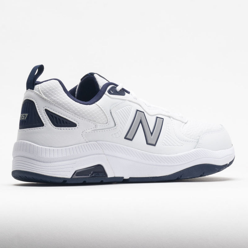 New Balance 857v3 Men's White/Navy – Holabird Sports