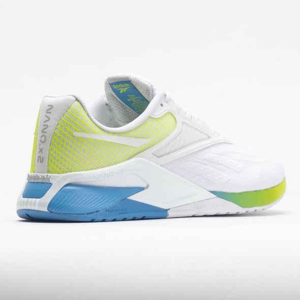 Reebok Nano X2 Women's White/Essential Blue/Acid Yellow