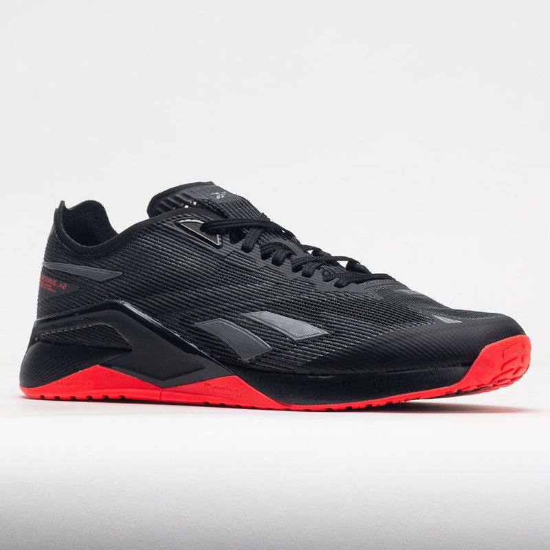 Reebok Nano X2 Froning Men's Core Black/Pure Grey/Neon Cherry