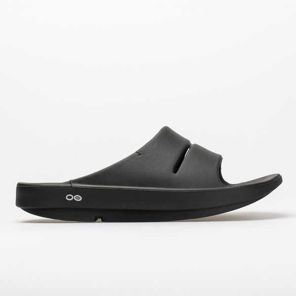 OOfos ★ Ooahh Black Women's OOahh Sport Flex Matte Black Sandal – OOFOS
