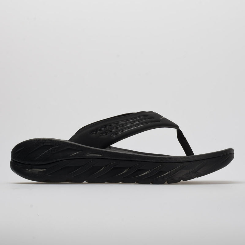 HOKA Ora Recovery Flip Men's Black/Dark Gull Gray
