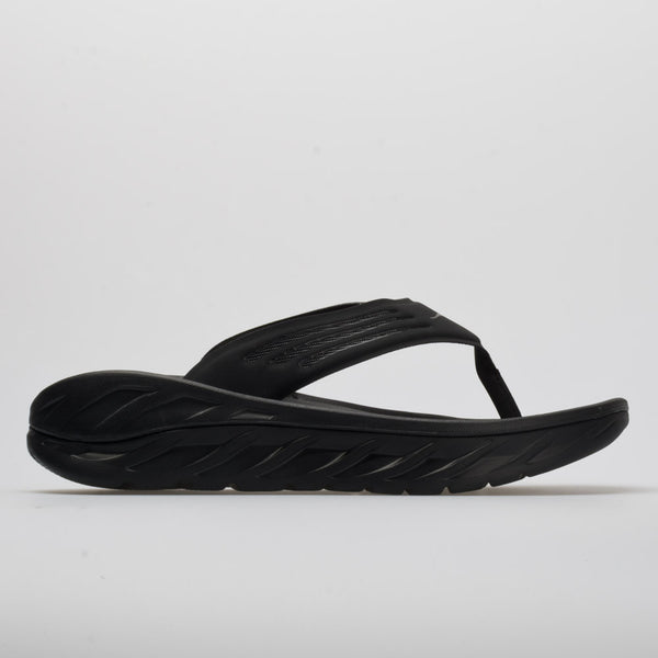 HOKA ORA Recovery Flip Men's Black/Dark Gull Gray – Holabird Sports