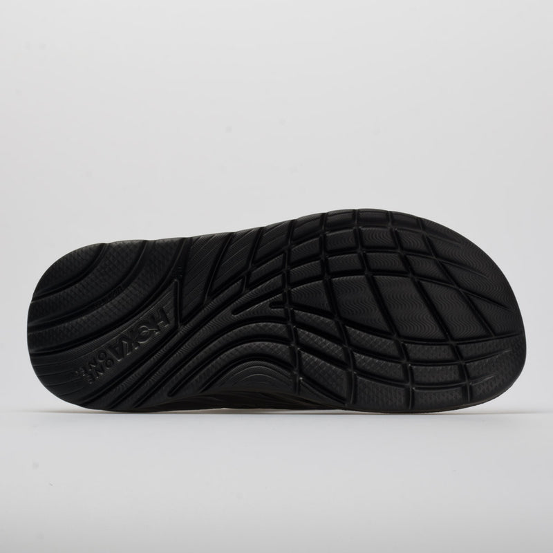 HOKA Ora Recovery Flip Men's Black/Dark Gull Gray