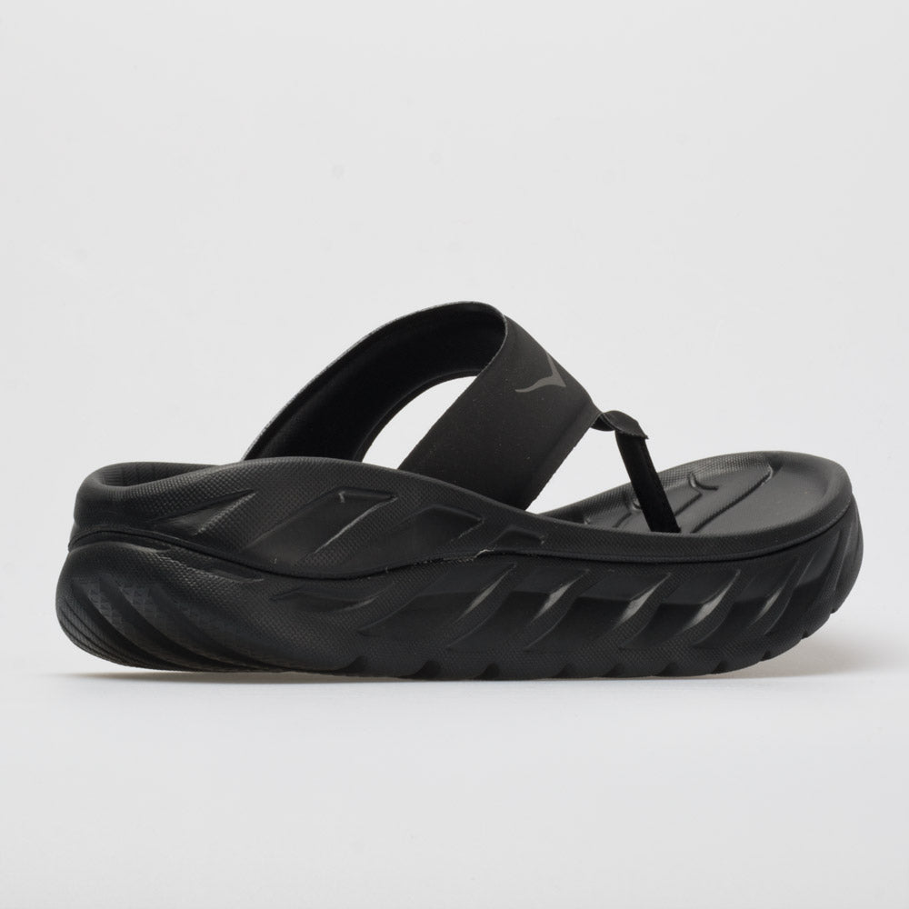 HOKA Ora Recovery Flip Women's Black/Dark Gull Gray (2019)