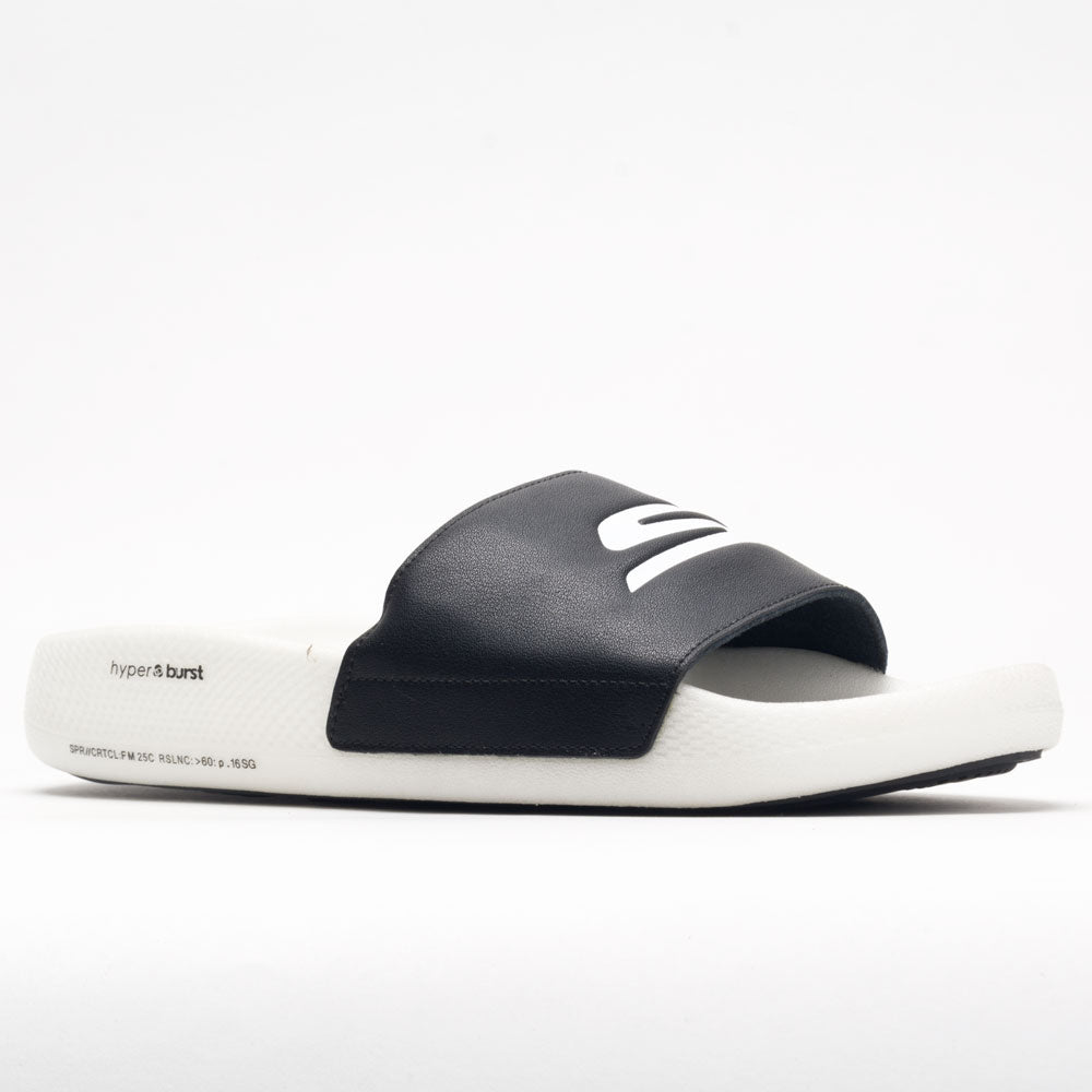 Skechers Hyper Slide Men s Black White Holabird Sports