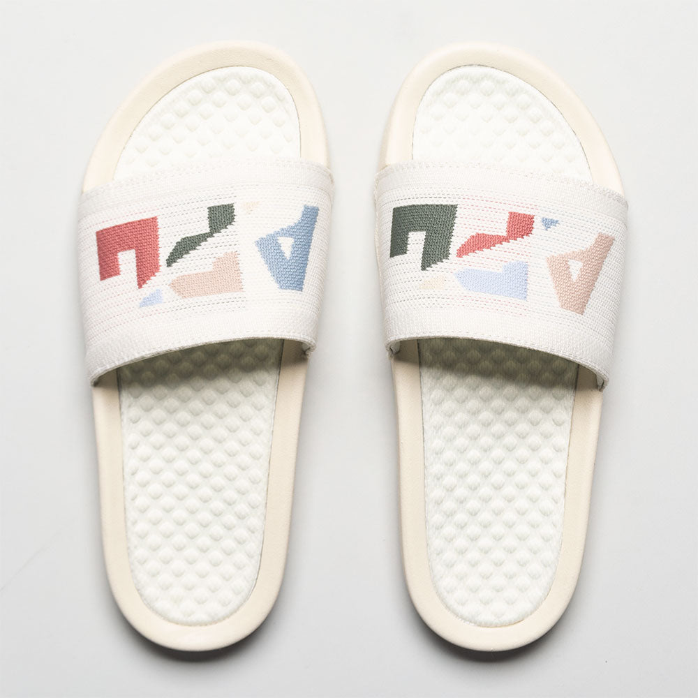 APL Big Logo Slide Women's Pristine/Pastel