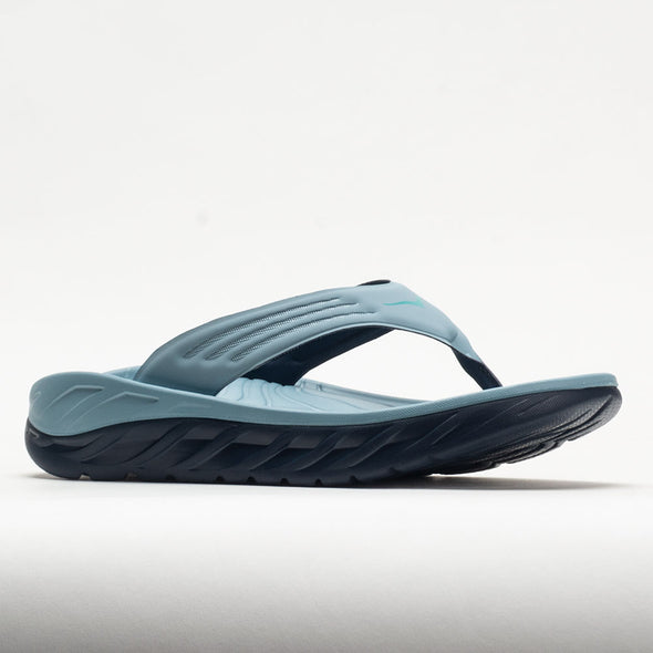 HOKA Ora Recovery Flip Men's Stone Blue/Outer Space