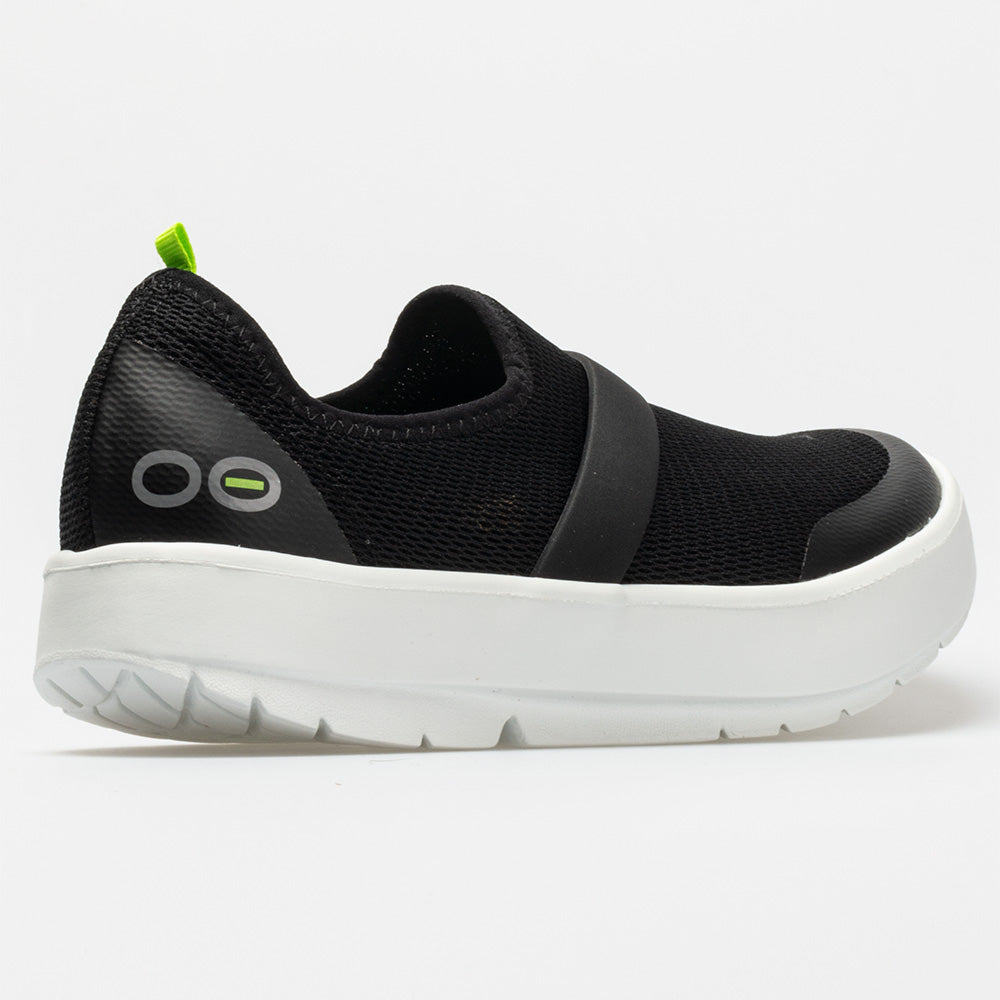 OOFOS Low White/Black – Holabird Sports