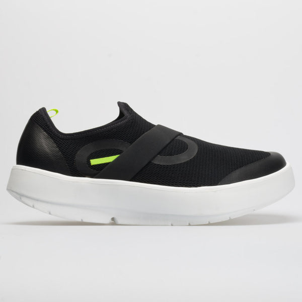 OOFOS OOmg Low Men's Black/White