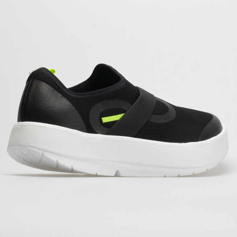 OOFOS OOmg Low Men's Black/White