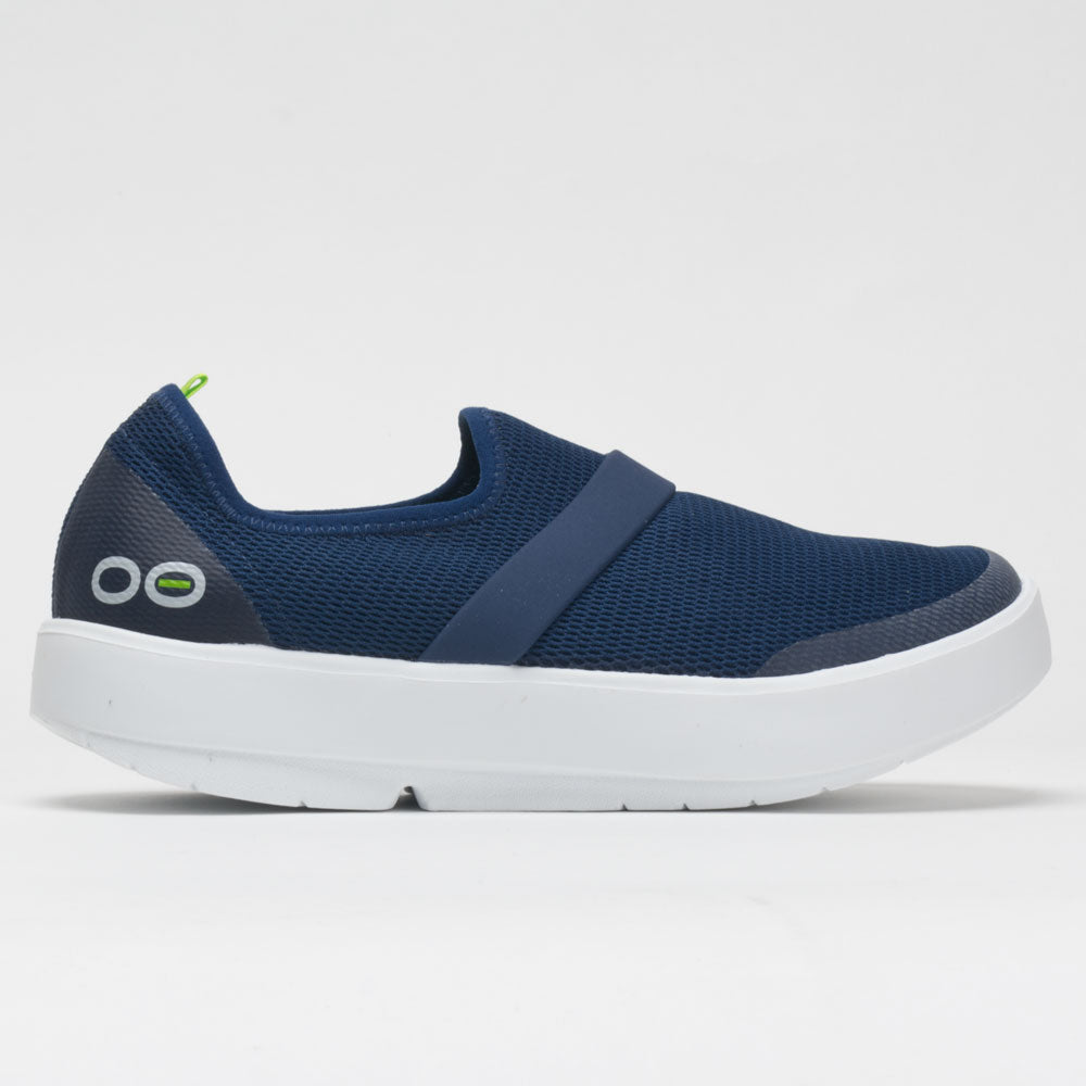 OOFOS OOmg Low Women's White/Navy