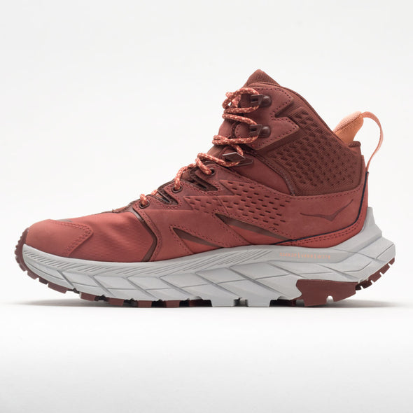 Hoka One One Anacapa Mid GTX Women's Hot Sauce/Cherry Mahogany