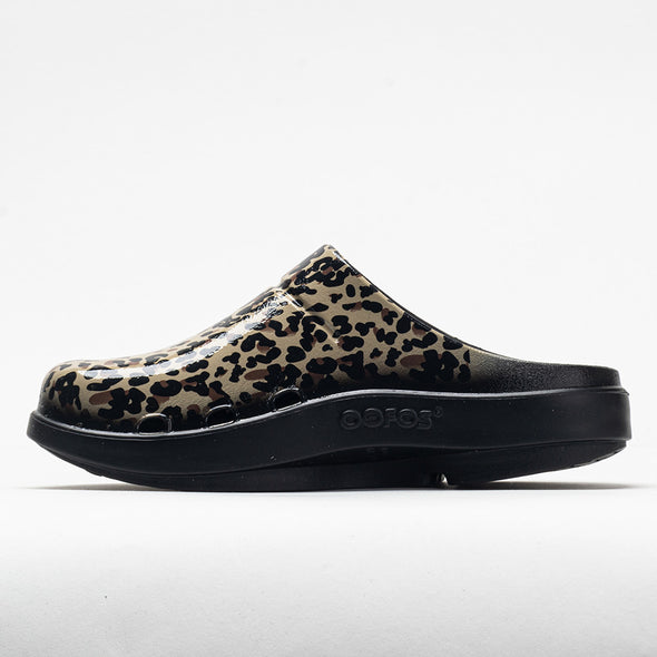OOFOS OOcloog Limited Women's Black Leopard