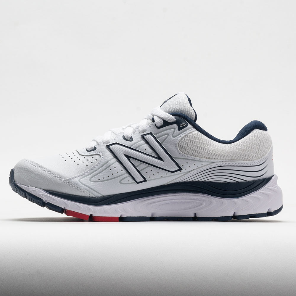 New Balance 840v3 White/Indigo – Holabird Sports