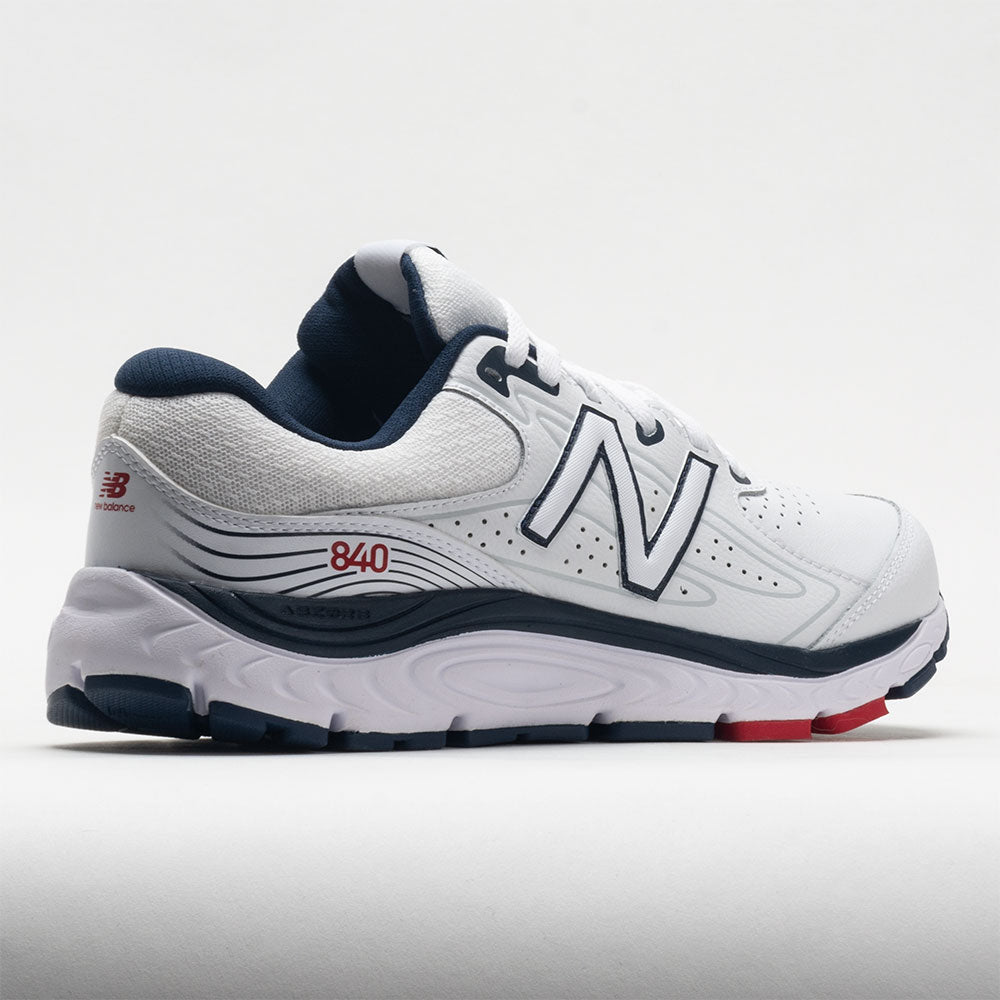 New Balance 840v3 White/Indigo – Holabird Sports