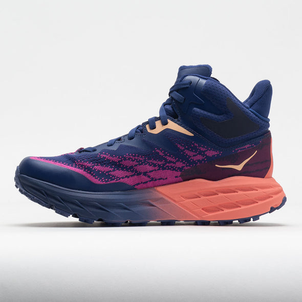 Hoka One One Speedgoat 5 Mid GTX Women's Bellwether Blue/Camellia
