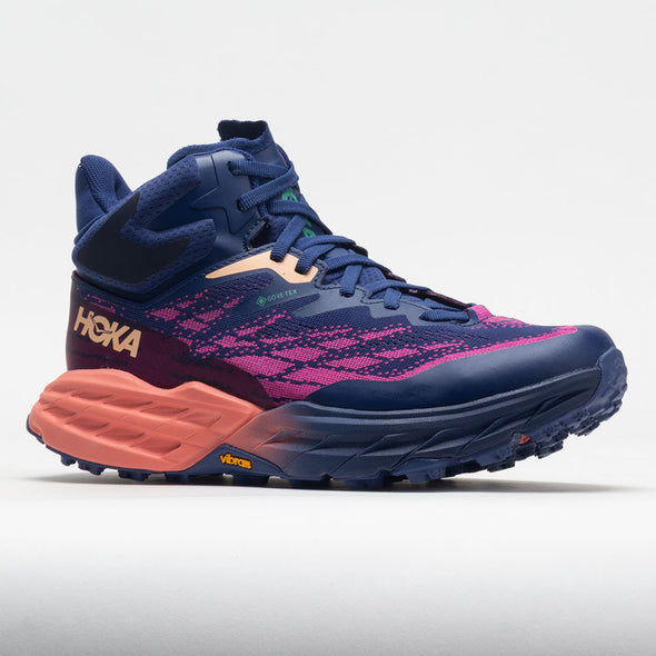 Hoka One One Speedgoat 5 Mid GTX Women's Bellwether Blue/Camellia