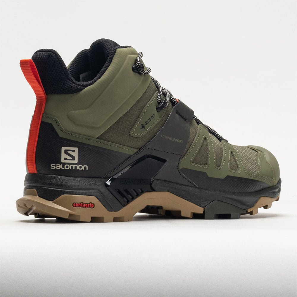 Anholdelse raket tale Salomon X Ultra 4 Mid GTX Men's Deep Lichen Green/Peat/Kelp – Holabird  Sports