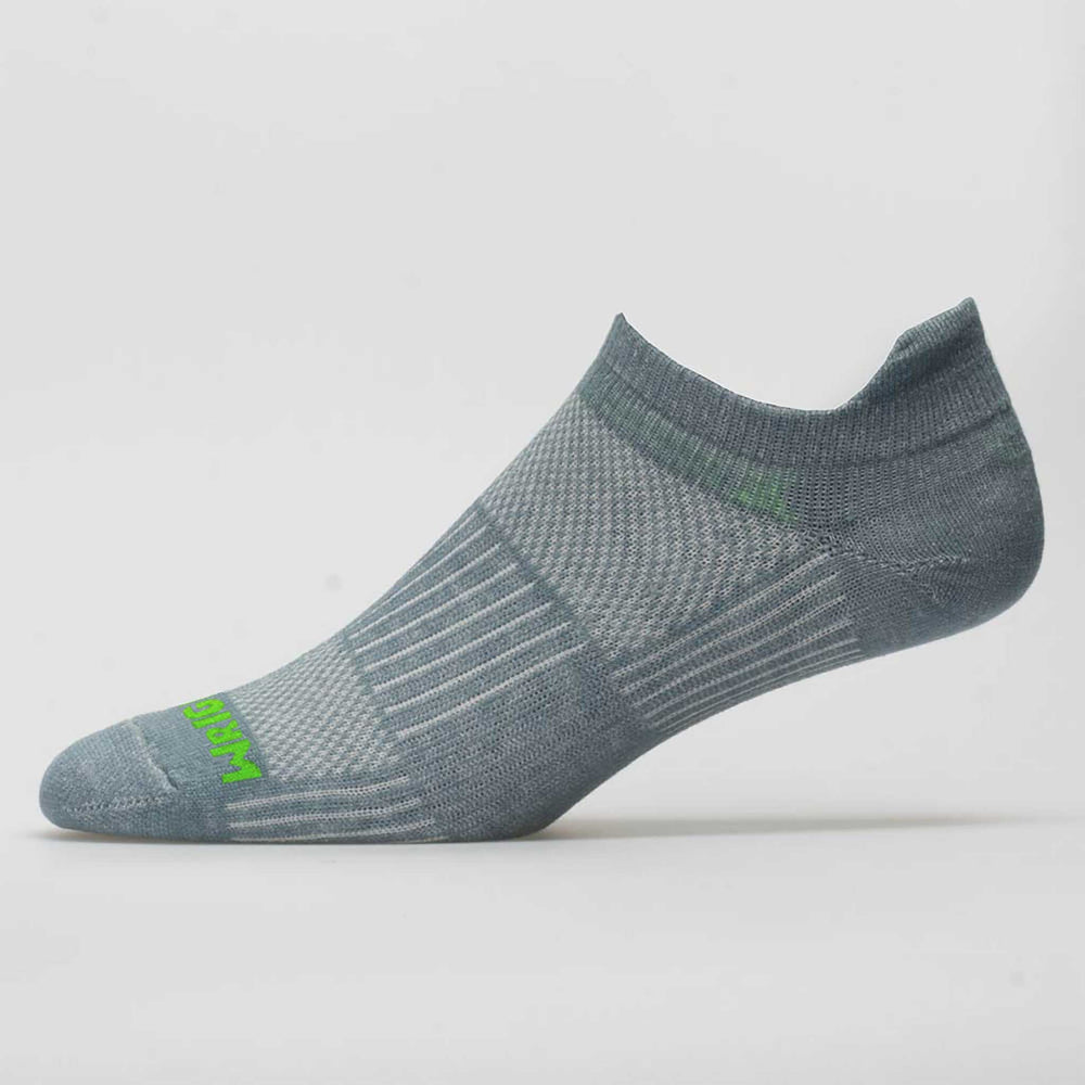 Wrightsock Profi Sportsocke Coolmesh II - Blau-schwarz-grau - Lang Gr.M