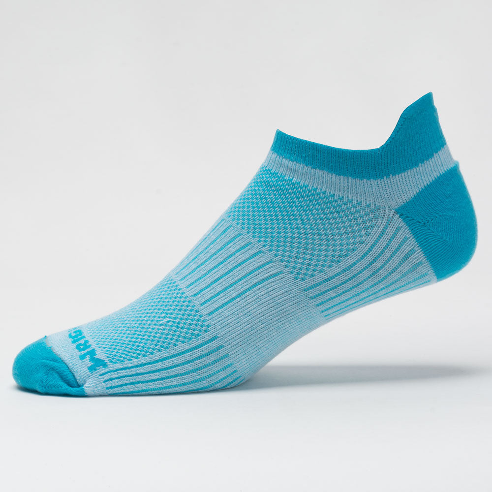 Wrightsock Calze Coolmesh II Low Tab, steel grey, M Wrightsock Calze Coolmesh II Low Tab, steel grey, M