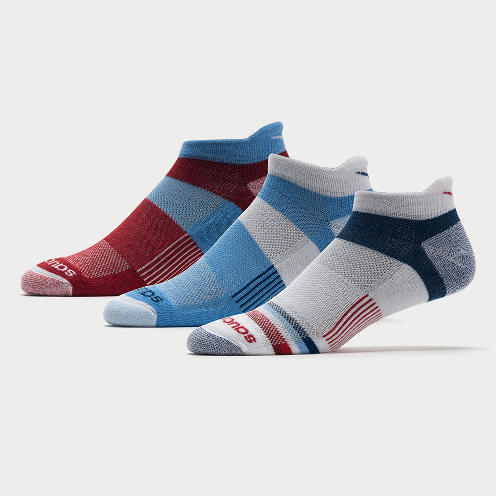 Inferno Liteweight Pack Socks Saucony Inferno Quarter 3-Pack