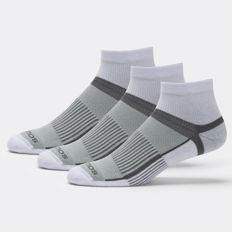 Saucony Inferno Quarter Socks 3 Pack